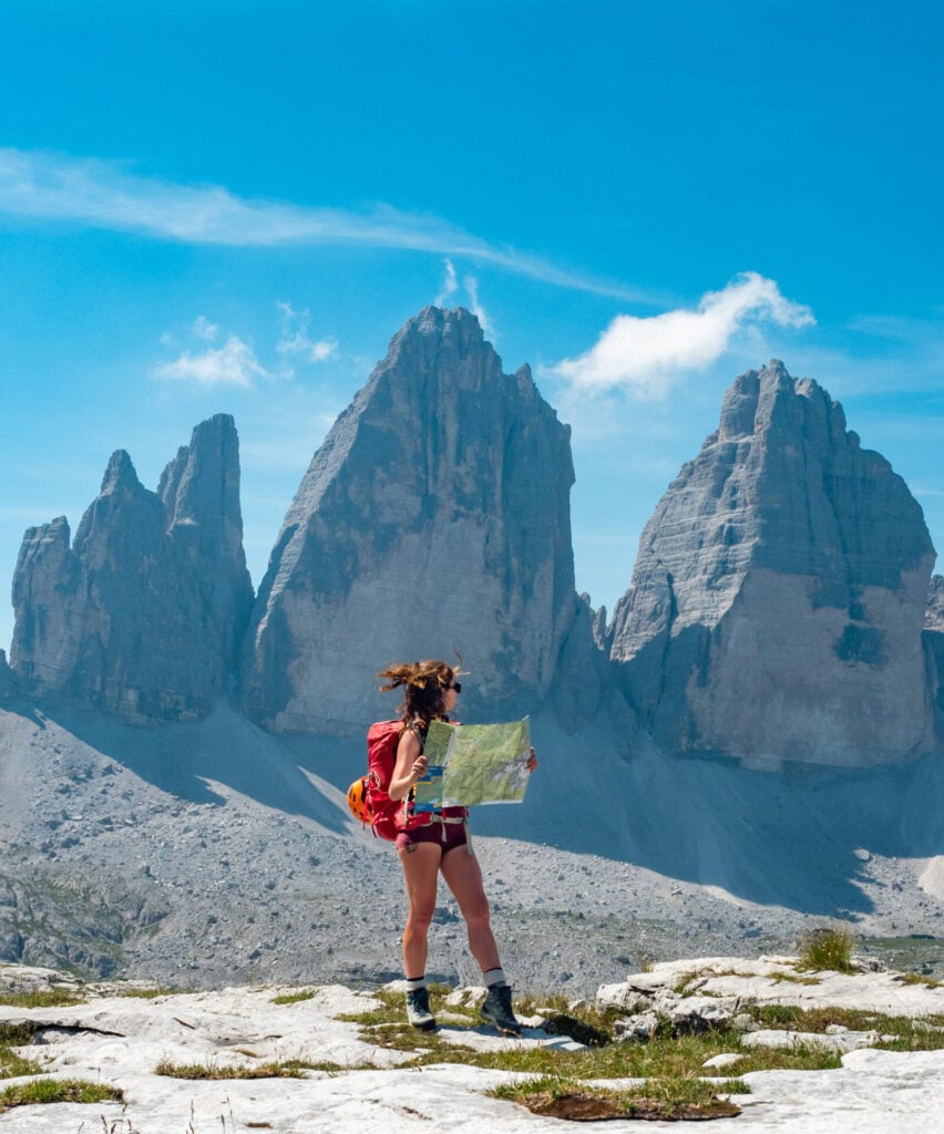 Tre Cime in the Dolomites
