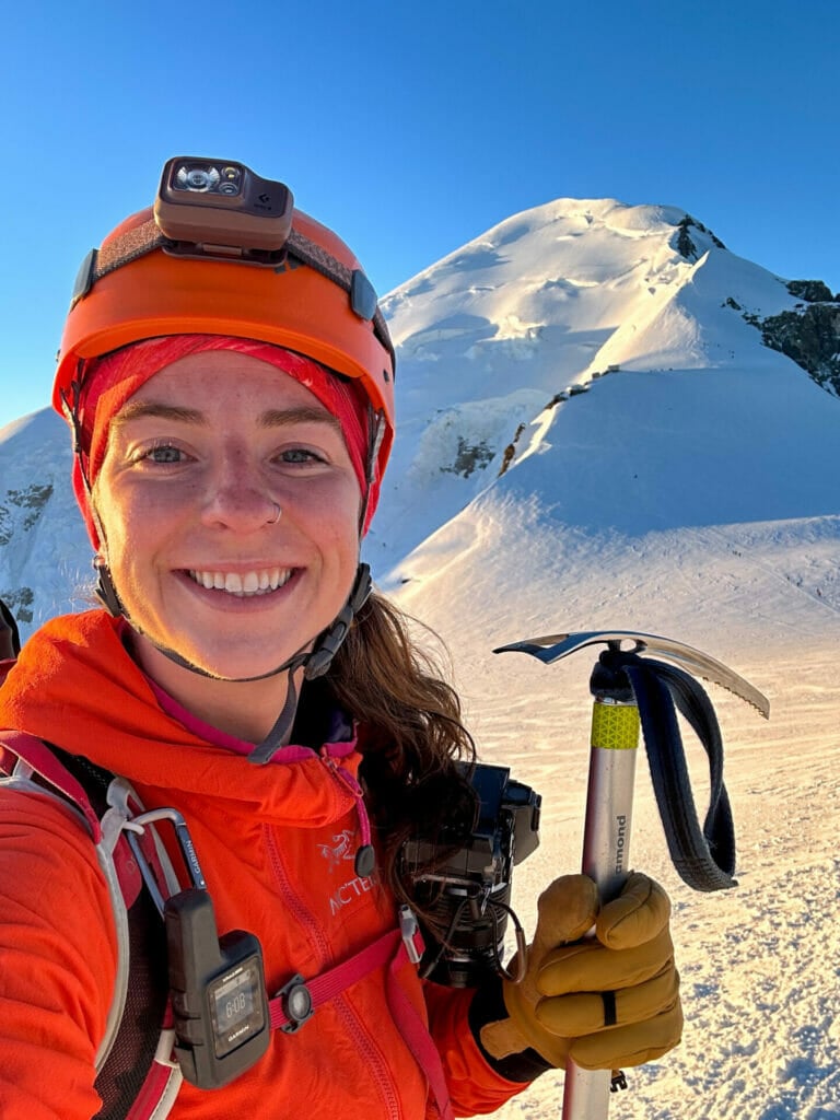 Solo climbing Mont Blanc via the Goûter Route
