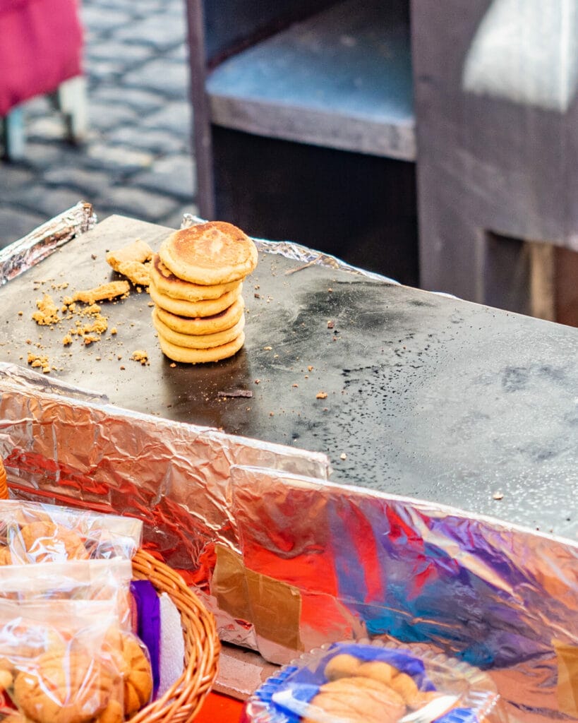 Mexico City gorditas de nata