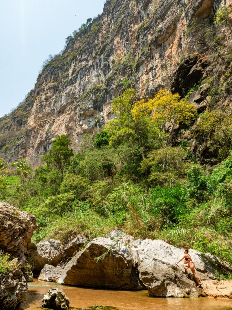 El Aguacero, best waterfalls in Chiapas
