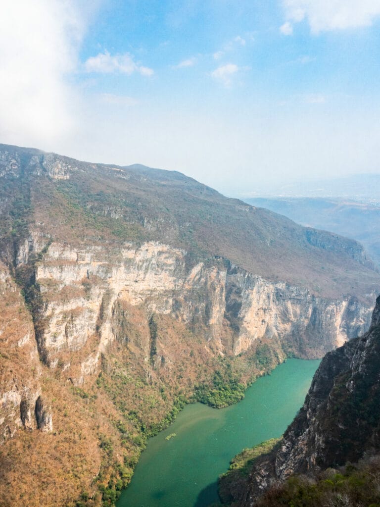 boat tour in Sumidero Canyon, Chiapas