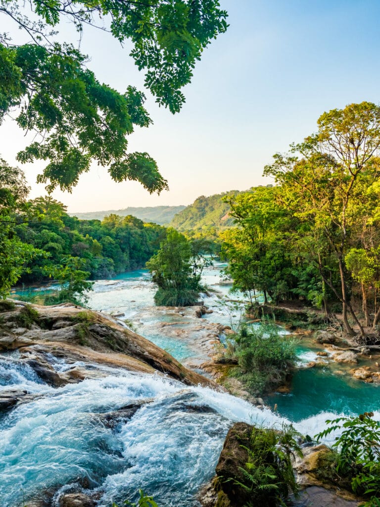 Best waterfalls in Chiapas, Mexico: Agua Azul