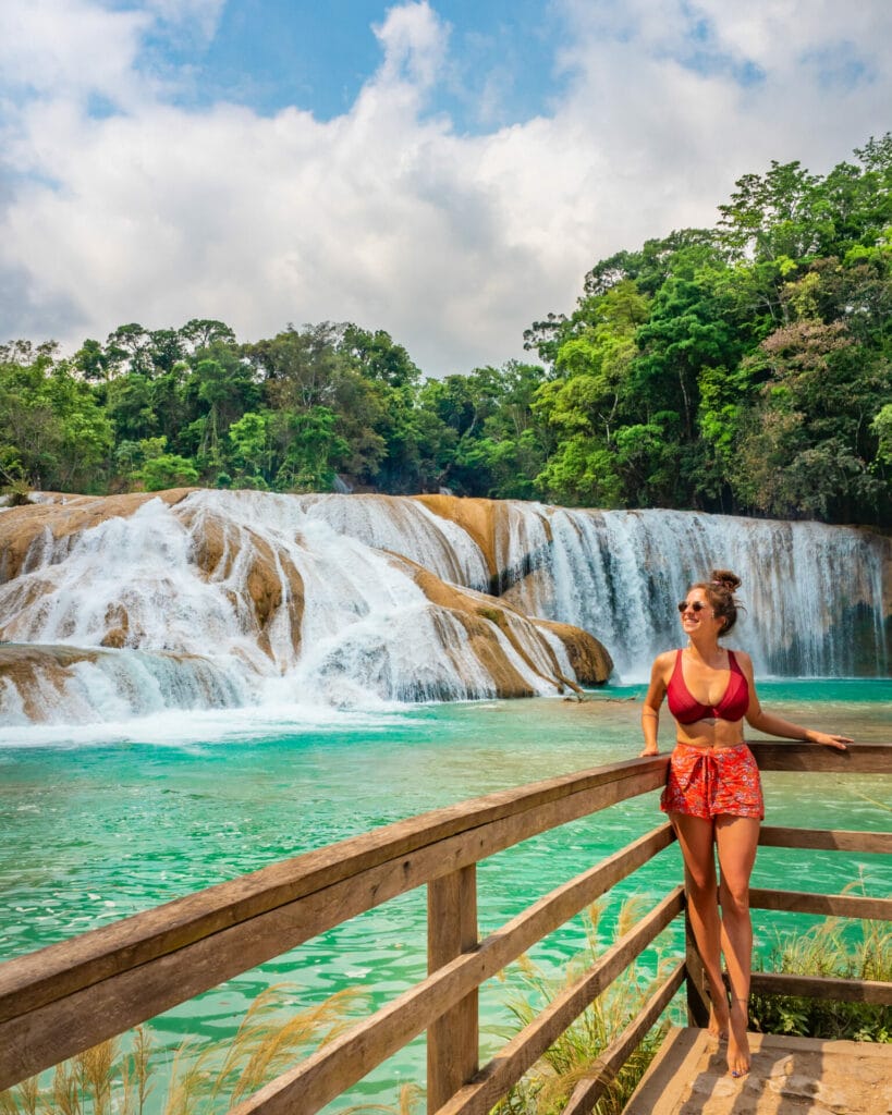 Best waterfalls in Chiapas, Mexico: Agua Azul