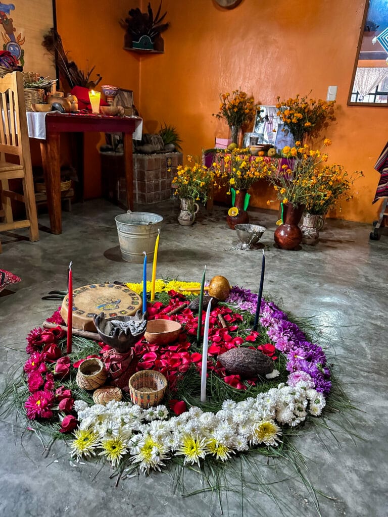 Traditional cacao ceremony San Cristóbal de las Casas