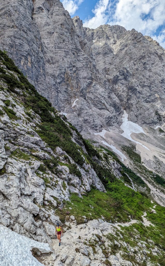 Climbing Mt Triglav via ferrata
