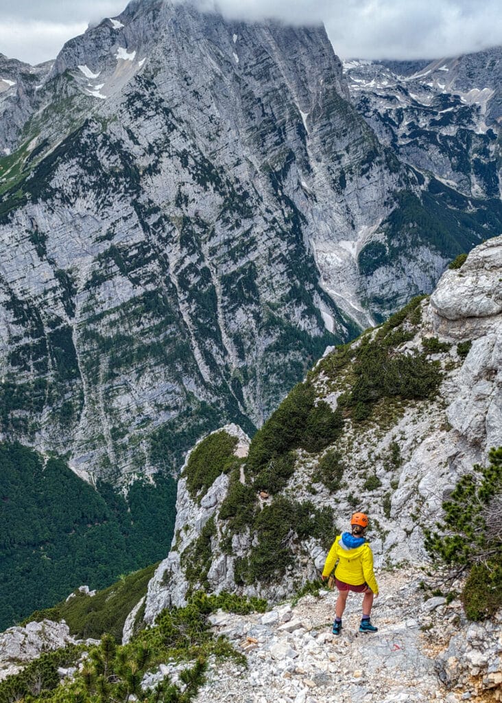 Climbing Mt Triglav via ferrata Slovenia