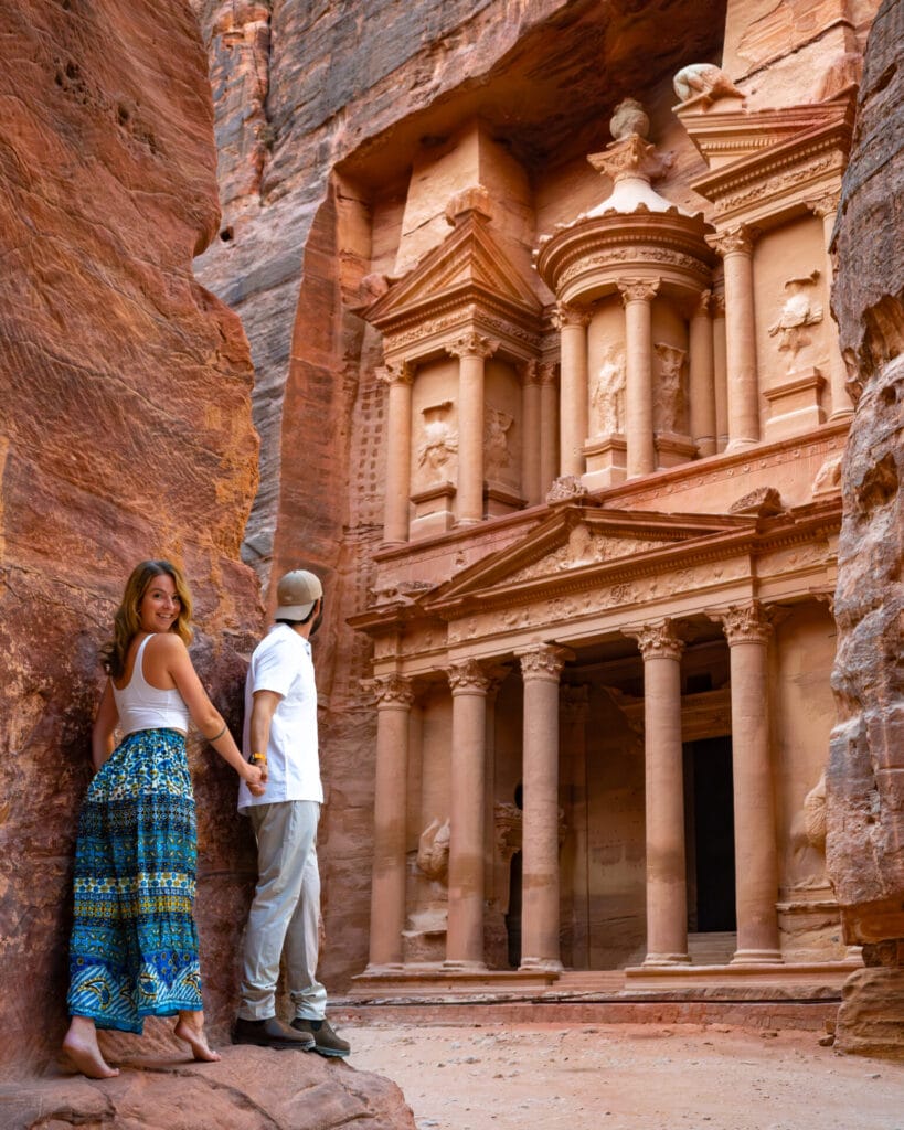 Best view of the Petra Treasury