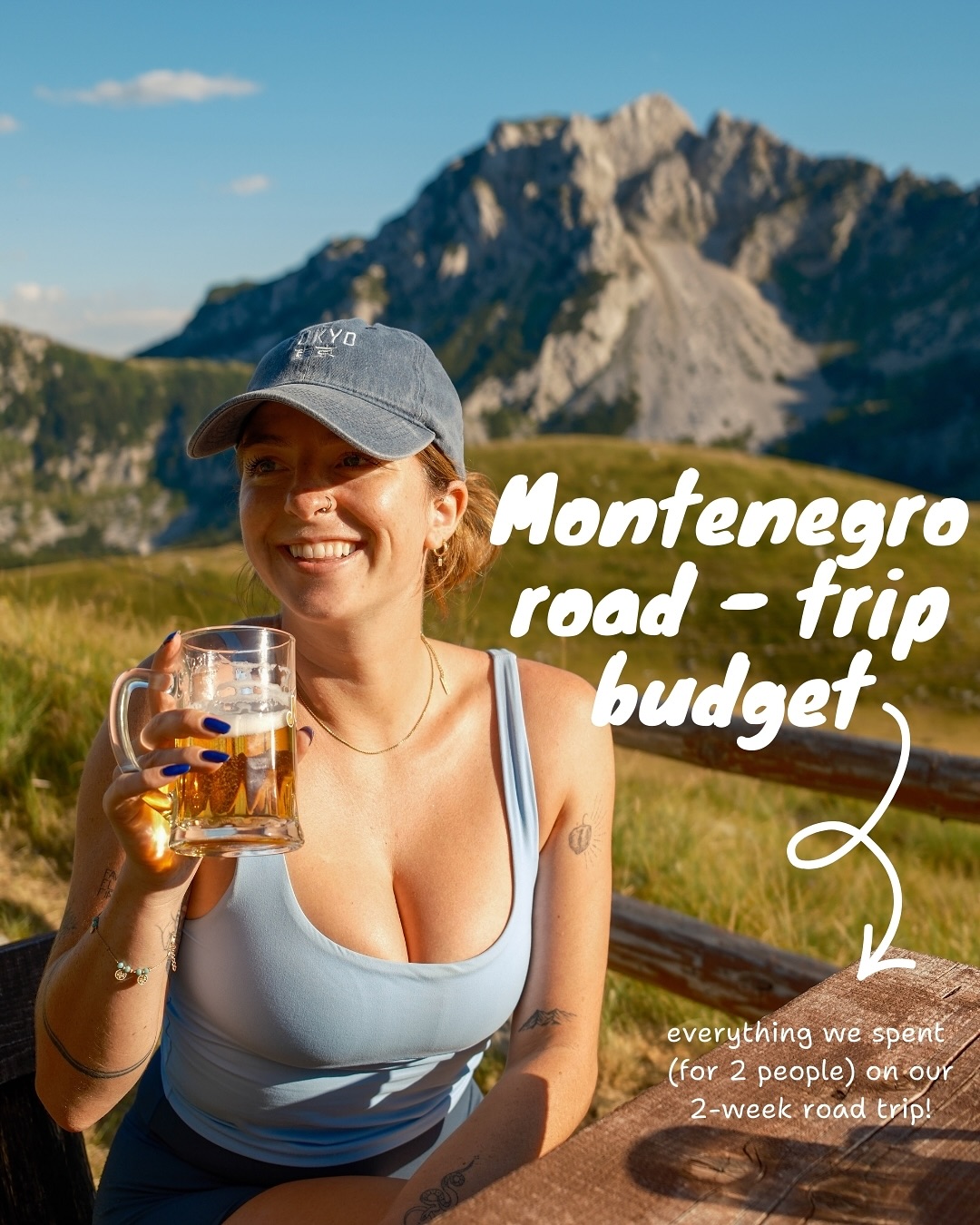 MONTENEGRO ROAD TRIP BUDGET 🚗💸

We spent 2 incredible weeks exploring Montenegro this July— swipe to see everything we spent for 2 people (in USD)!

A few notes about our travel style: we are “budget conscious” but no longer true “budget travellers”, in that we stay in private rooms with private bathrooms, love eating out, and are willing to splurge on the occasional activity if we feel it’s worth it! 

You can definitely do Montenegro on a tighter budget, but we feel this budget here is ideal for a high-value trip that prioritises experiences and comfort without totally going for broke.

🔗 see our recommended itinerary at: brookebeyond.com/montenegro-itinerary

⁉️ Please let me know if this post is interesting to you and/or what other travel finance content you’d like to see! I’ve been tracking every dollar spent in a custom spreadsheet since I started full-time travel 5 years ago (!!!), so if this is something people are keen on, it’s easy for me to start sharing more budget breakdowns for the destinations we visit ☺️