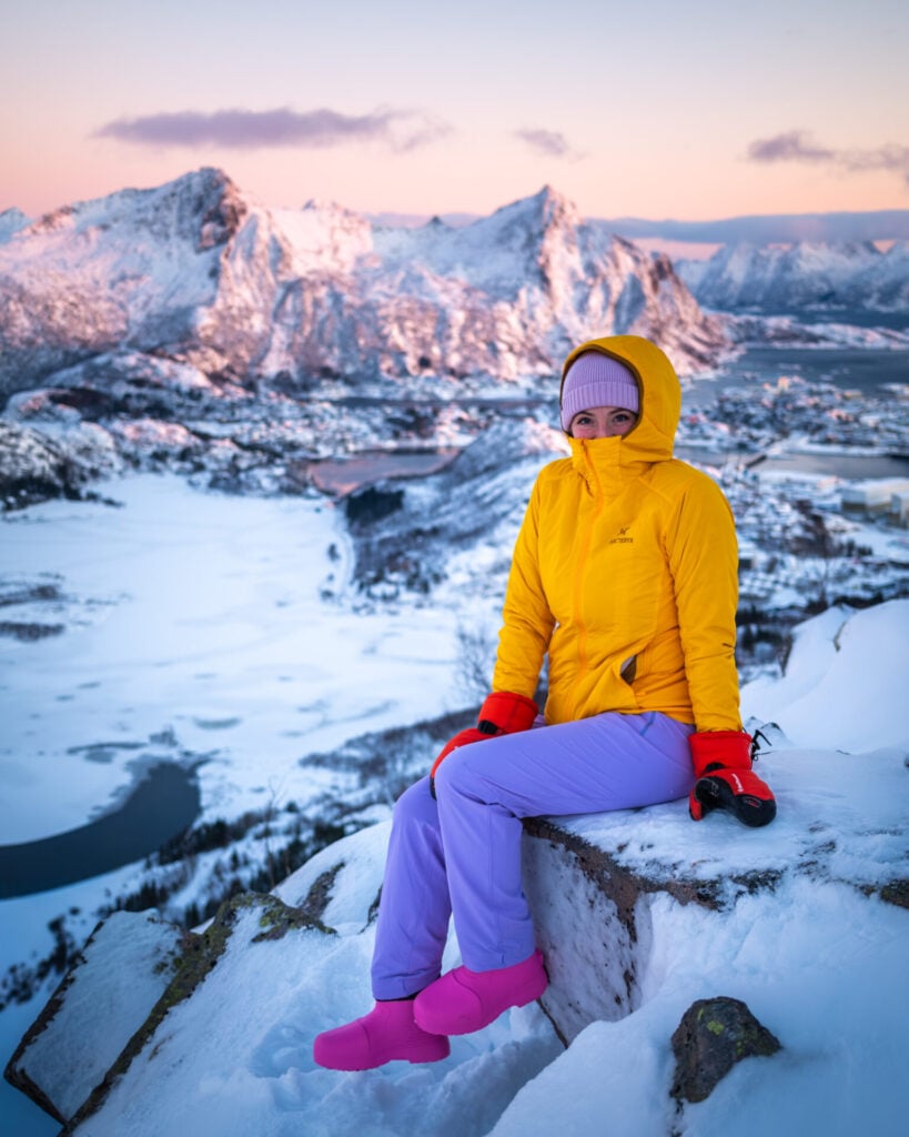 Tjeldbergtind winter hike