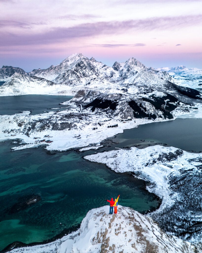 Offersøykammen winter hike