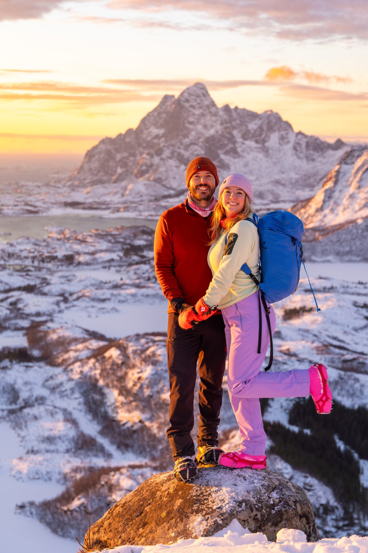 Tjeldbergtind winter hike