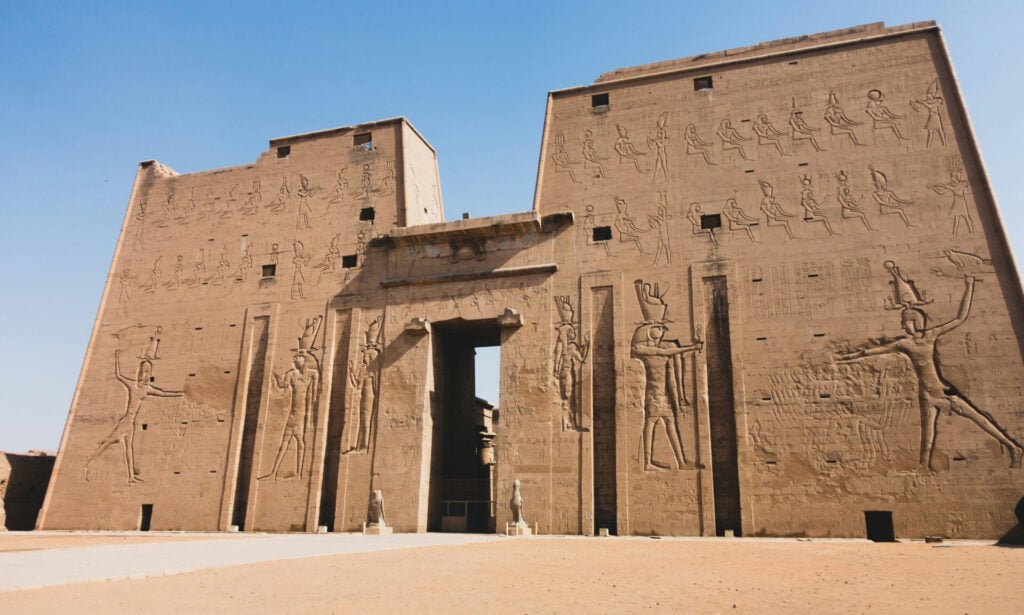 Edfu Temple in Luxor, Egypt