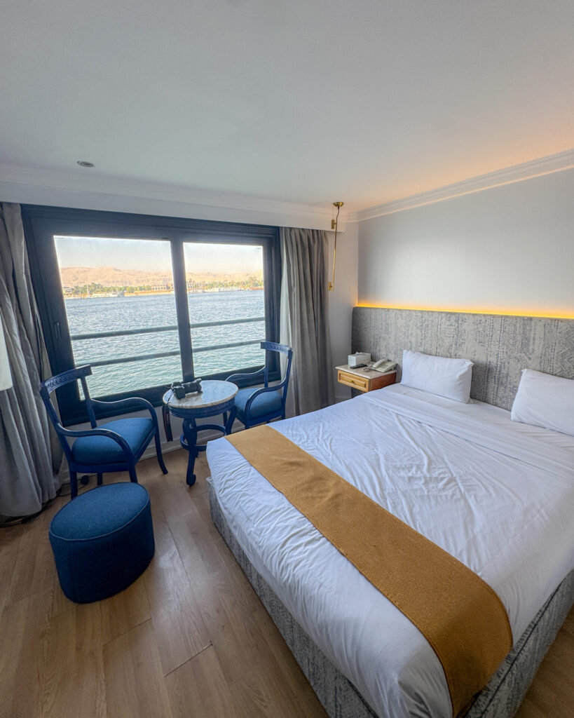 Rooms on board the Le Fayan II Nile Cruise