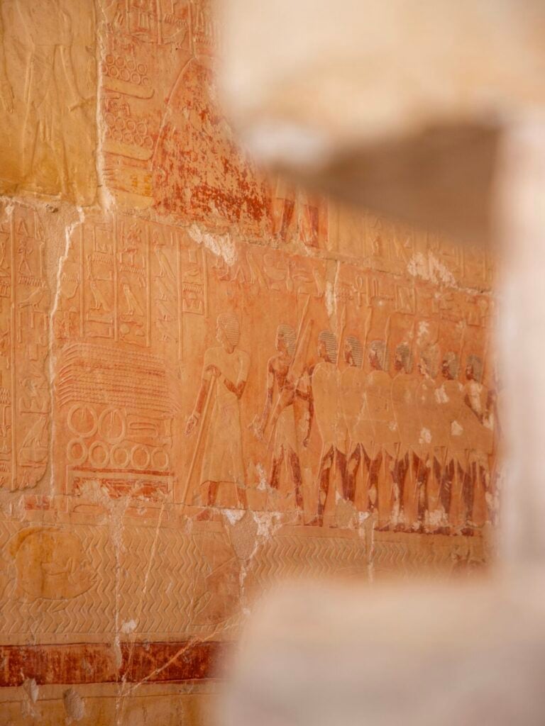 Reliefs depicting the Punt Expedition in Temple of Hatshepsut