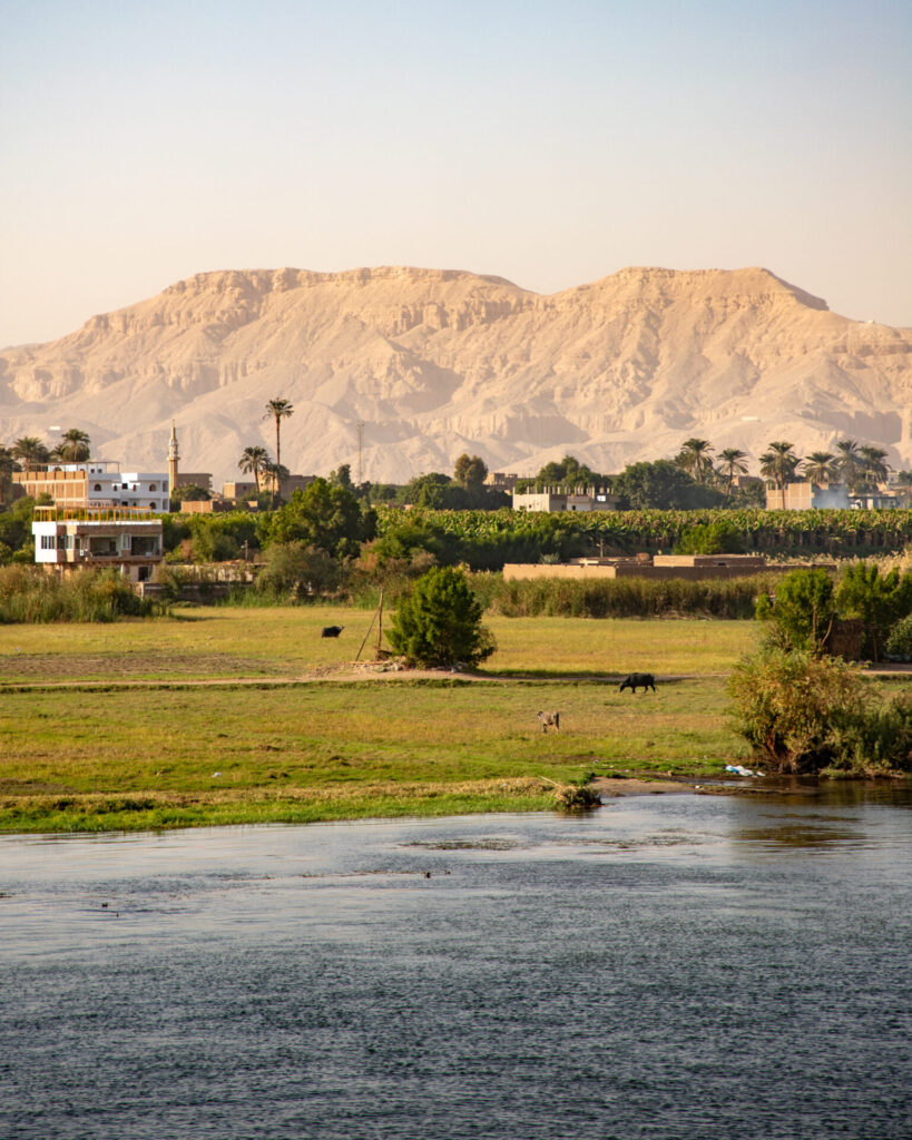 Scenery along the Nile