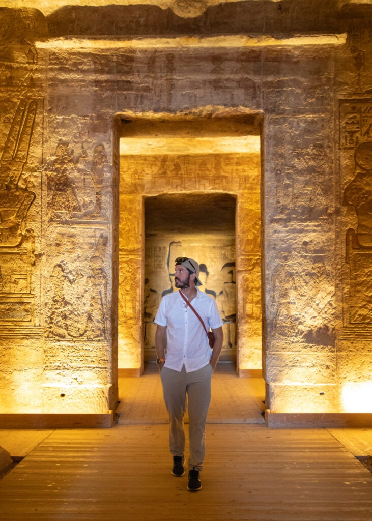 Holy of Holies in Abu Simbel