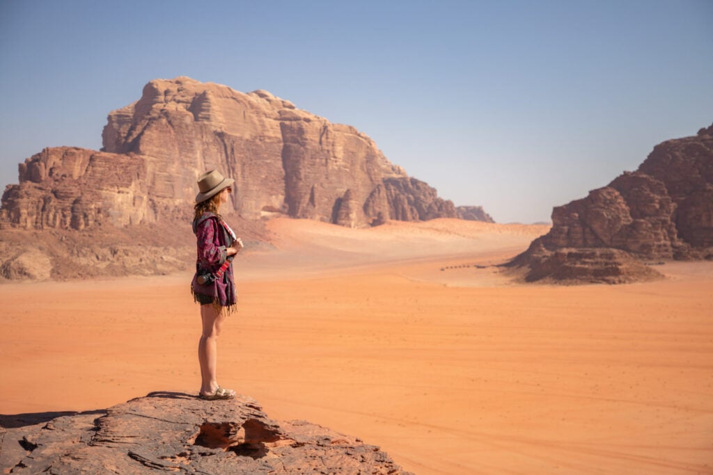 Red Sand Dune in Wadi Rum
