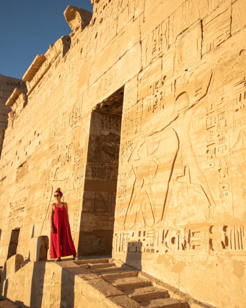 Medinet Habu Temple in Luxor