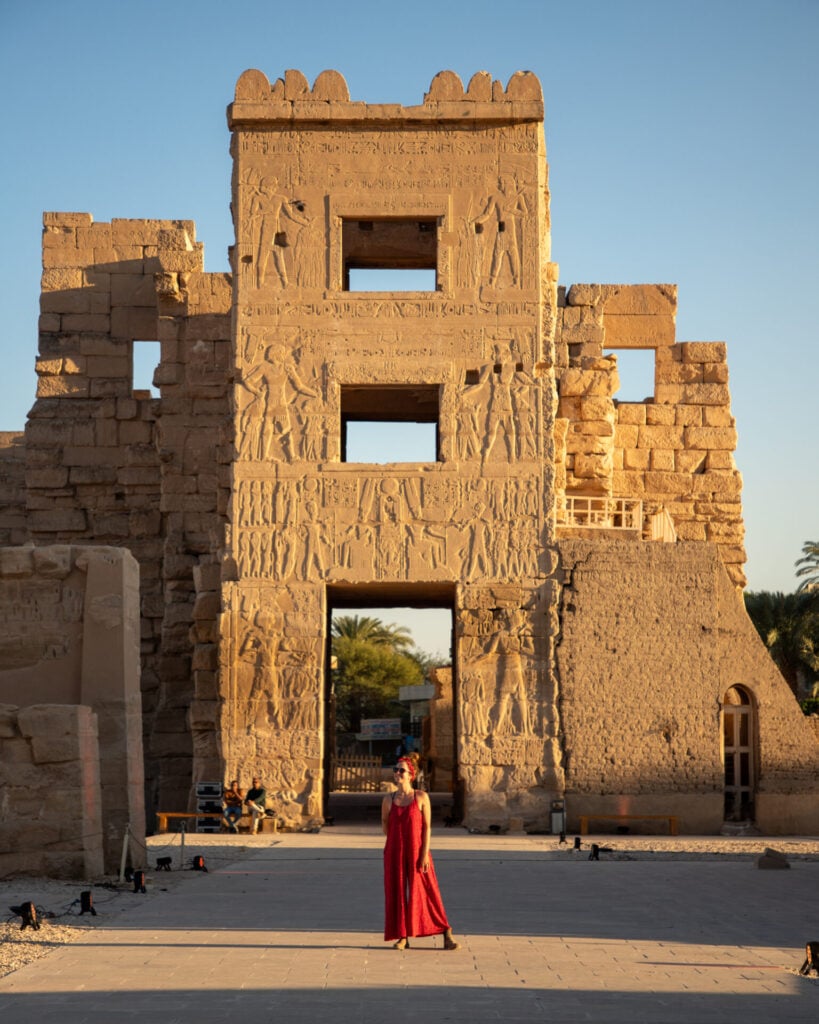 Medinet Habu Temple in Luxor