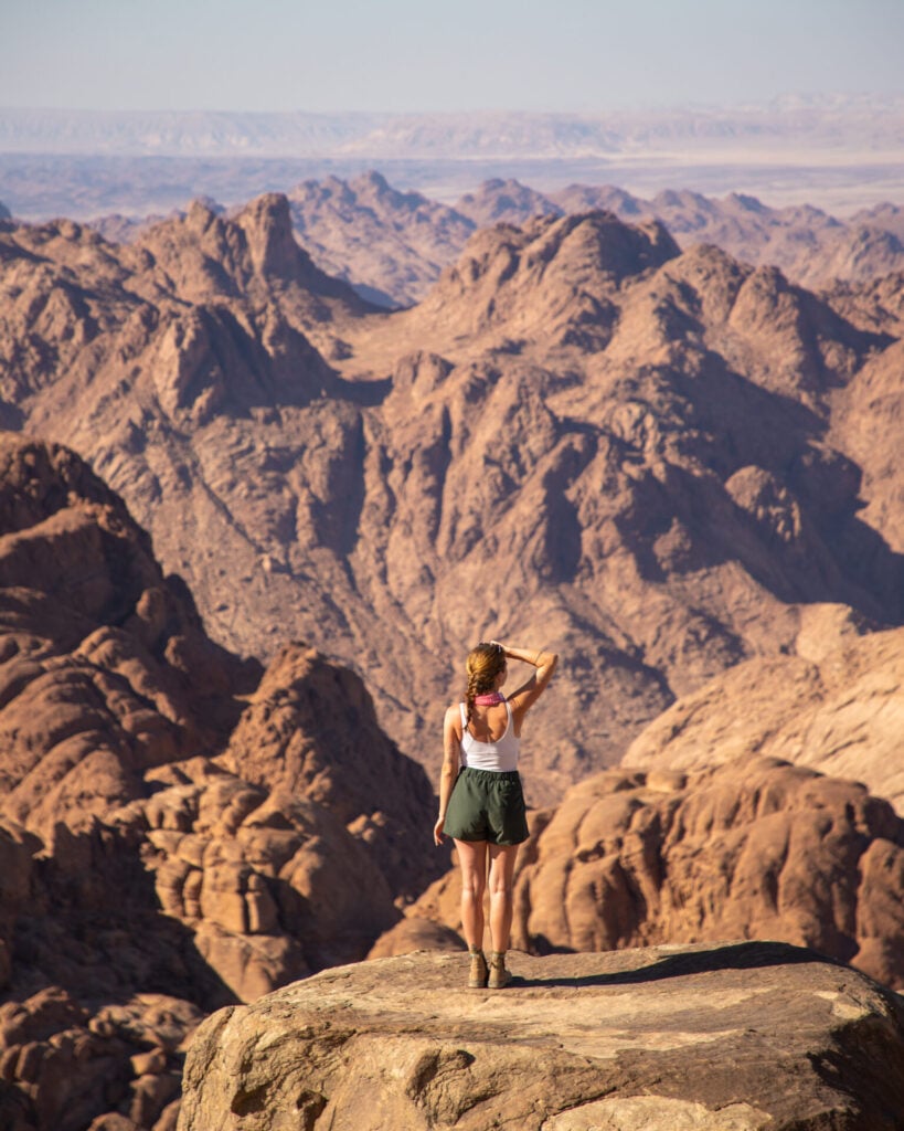 Hiking Mt Sinai