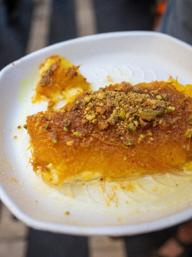 Knafeh from Habibah Sweets