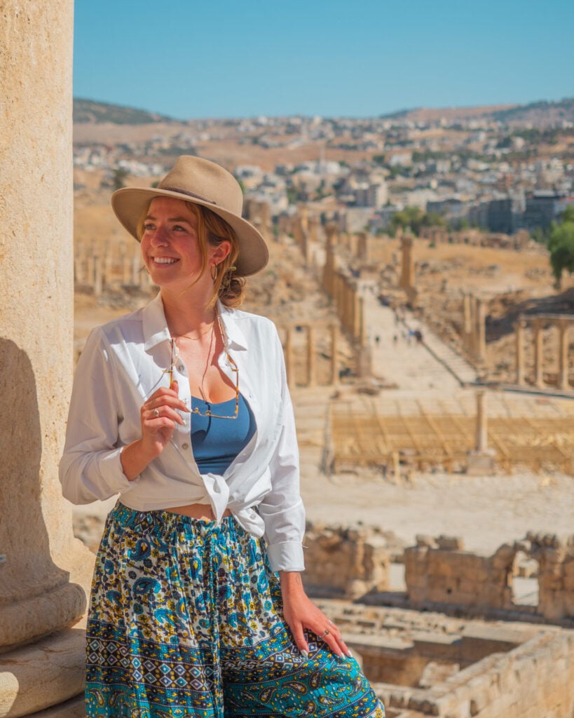 Jerash ruins in Jordan