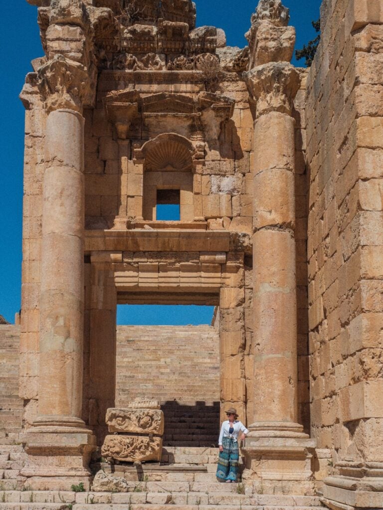 Jerash ruins in Jordan