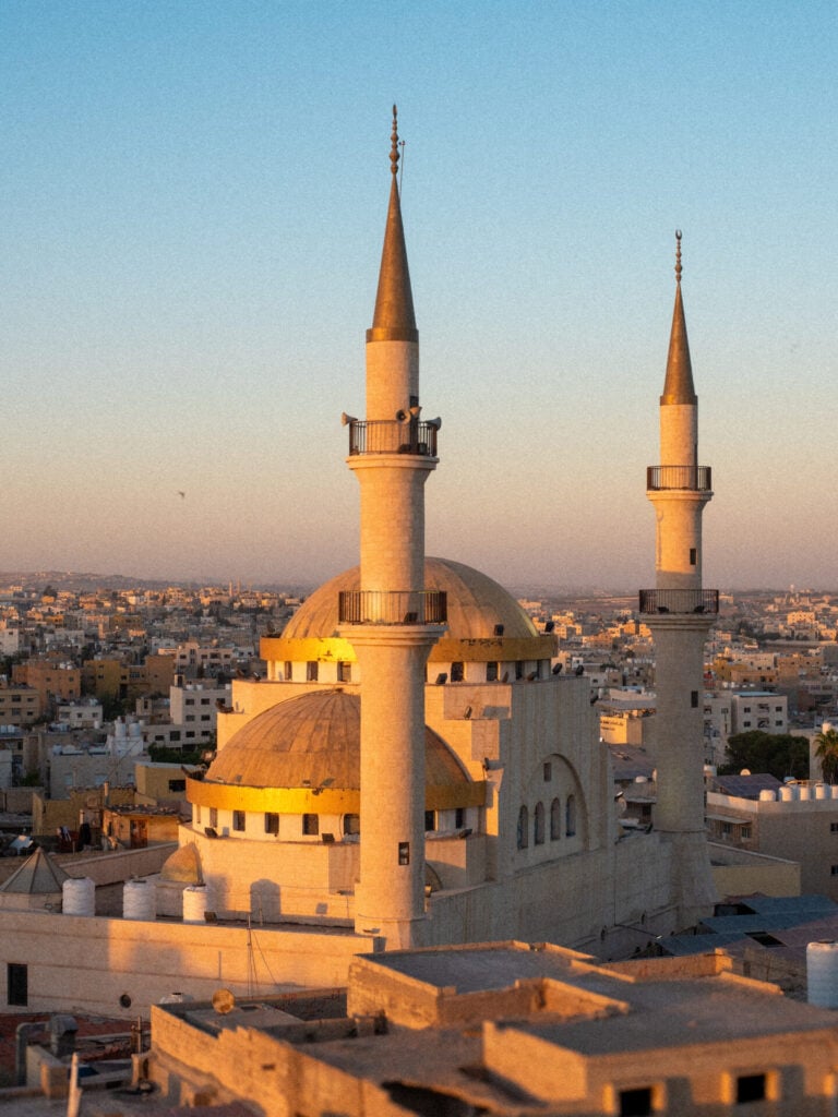 King Hussain Mosque in Madaba