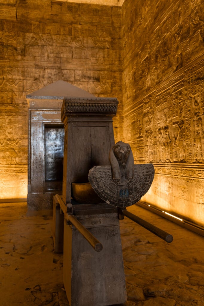 Inner sanctuary of Edfu Temple