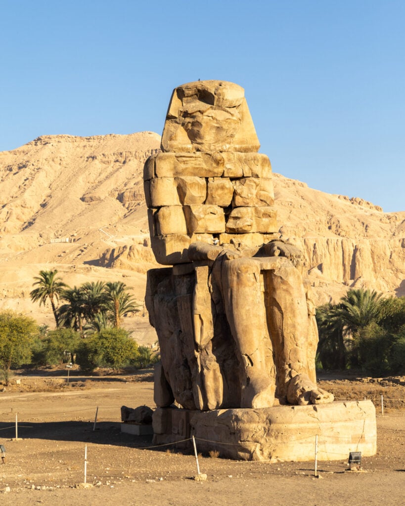 Colossi of Memnon in Luxor