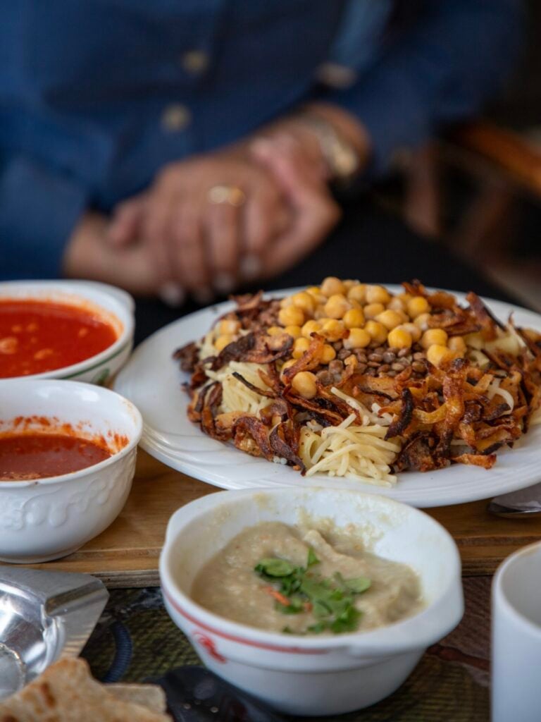Egyptian koshari