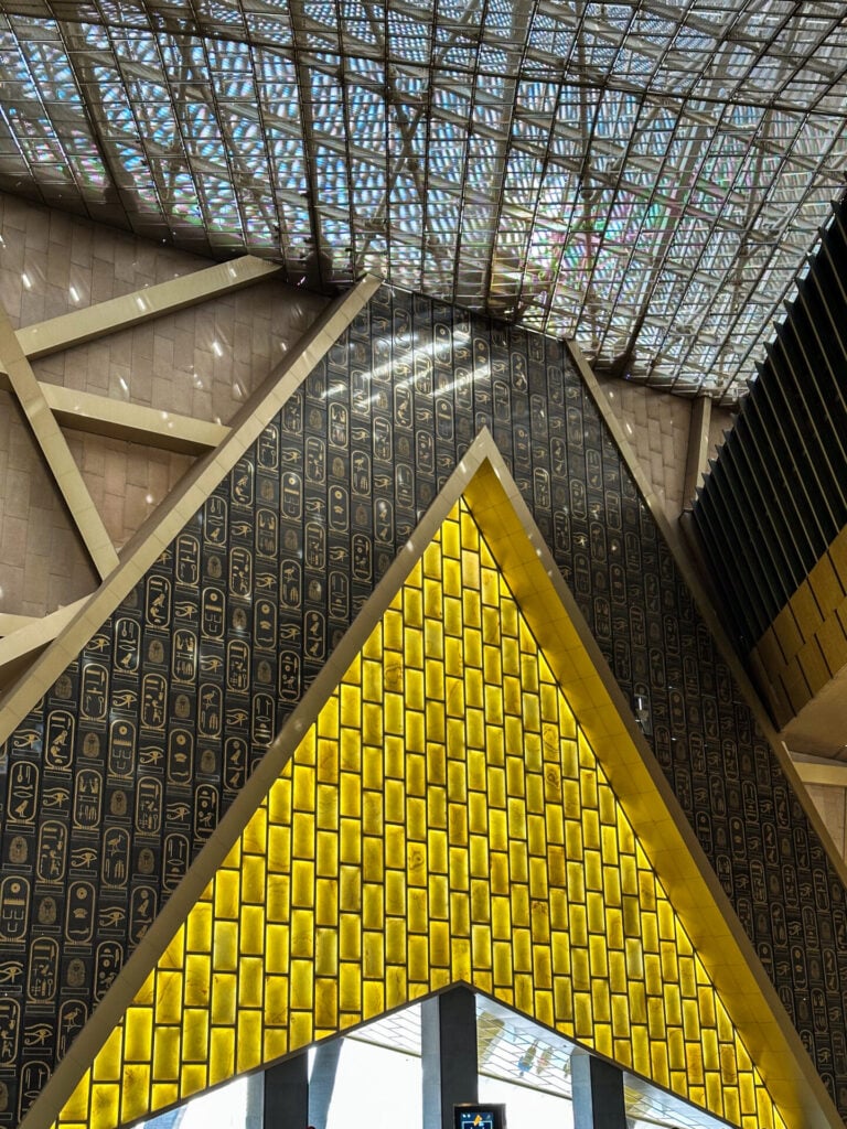Entrance to the Grand Egyptian Museum