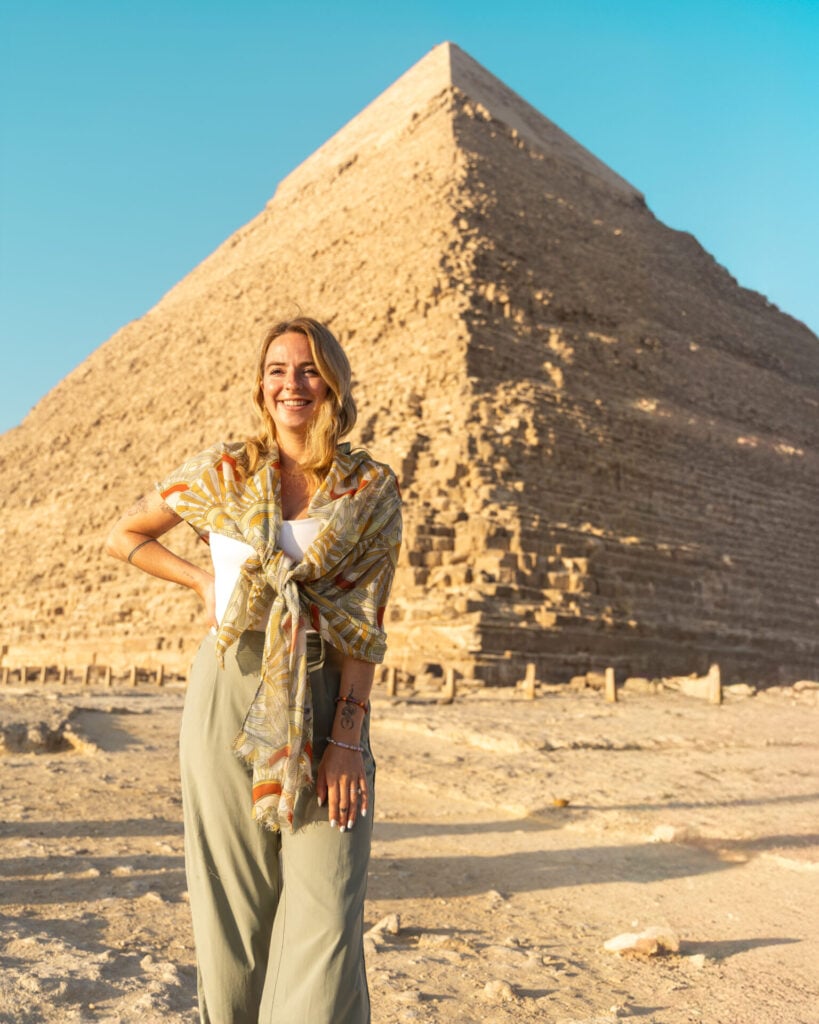 Pyramid of Khafre in Giza