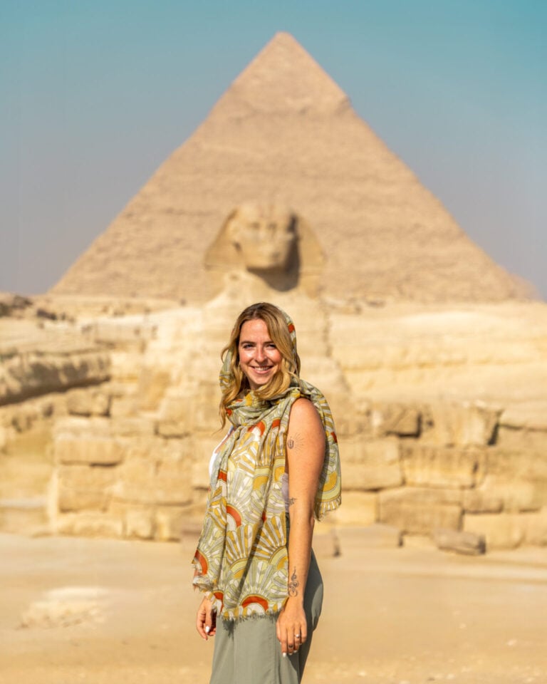 Best view of the Sphinx