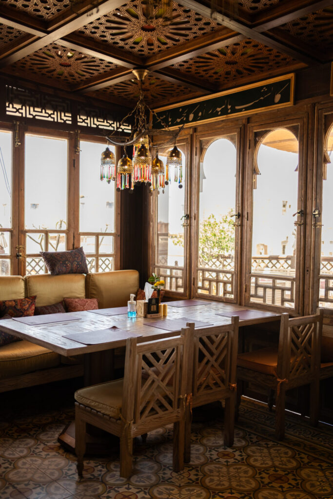 Zeeyara Restaurant in Khan el-Khalili Bazaar