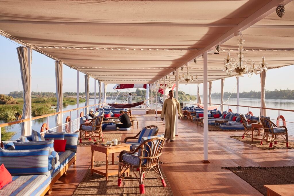 Nour El Nil sun deck
