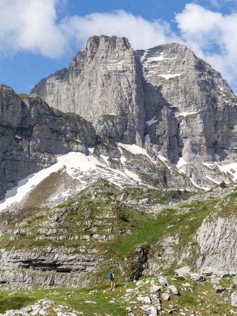 Maja e Thatë near Prosllopit Pass