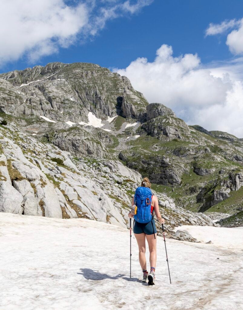 Prosllopit Pass hike