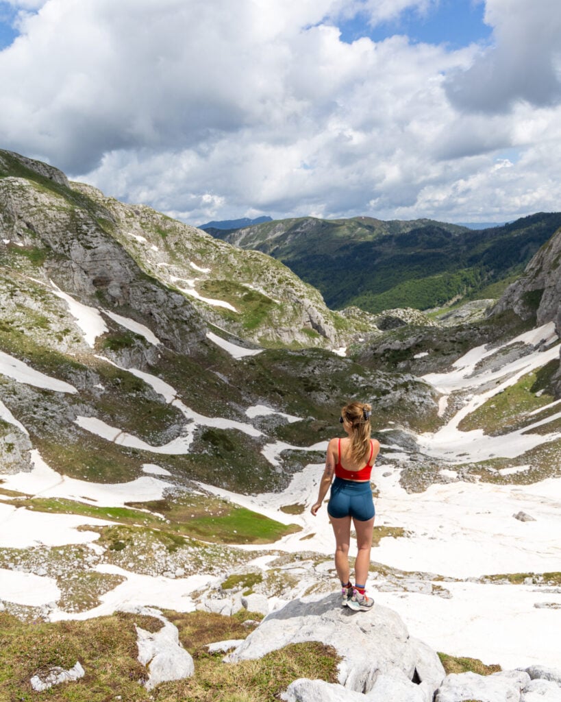 Prosllopit Pass hike