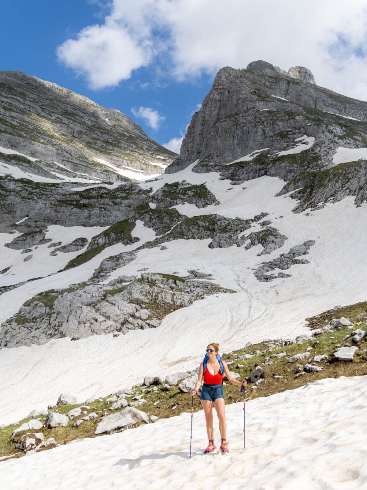 Snow on Zla Kolata, Montenegro