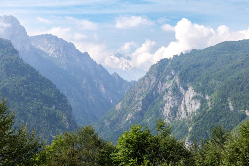 View on the hike out of Çerem