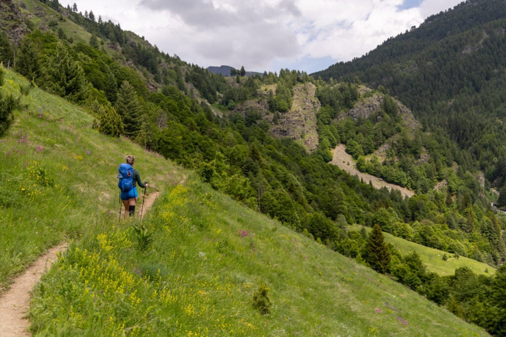On the trail towards Dobërdol