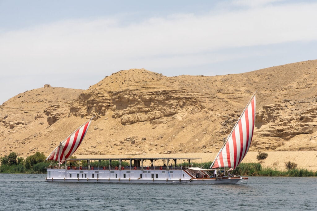 Sailing the Nile on a dahabiya with Nour El Nil