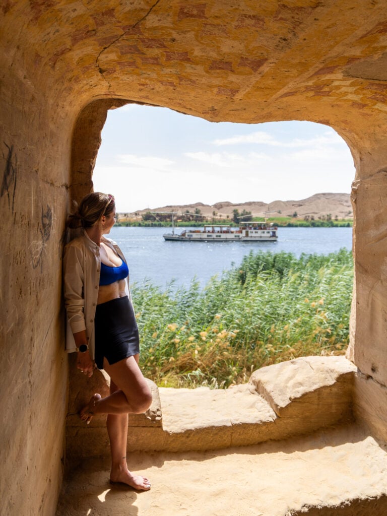 Rock-cut chapels at Gebel Silsileh