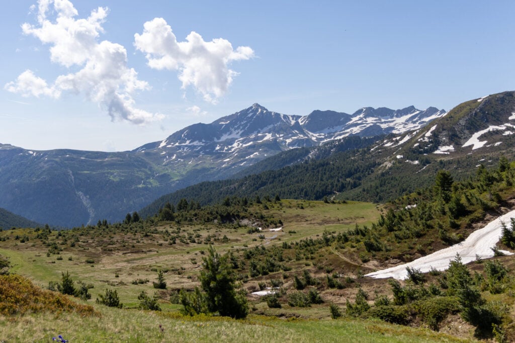 Gjeravica from Bogice Pass