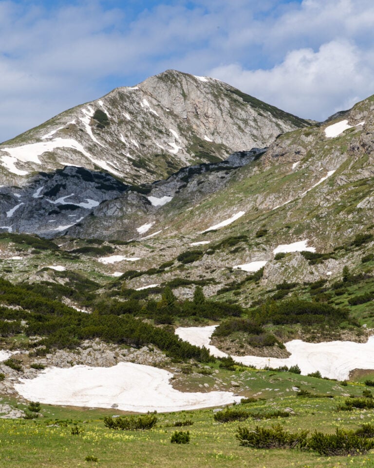 Guri i Kuq above Rugova Canyon