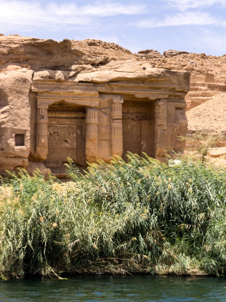 Rock-cut chapels at Gebel Silsileh