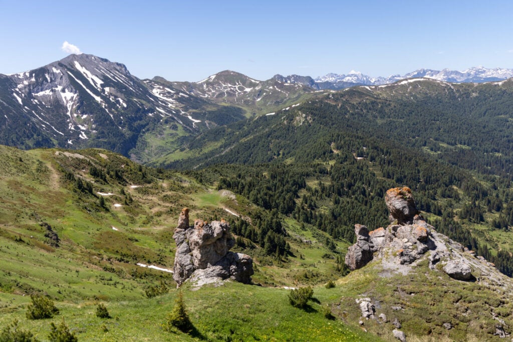 View from Jelenka Pass