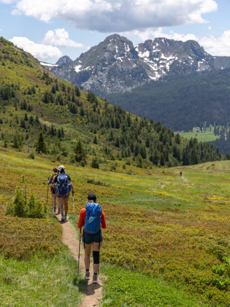 Descending from Zavoj Pass