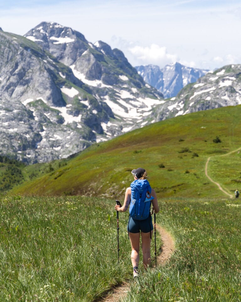 Traversing between Bajrak and Bora Peaks